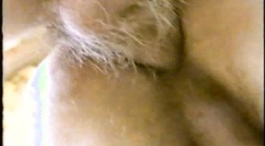 Dude with bushy dick is banging his boyfriend in the doggy style