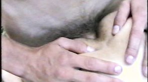 Two young friends are enjoying outdoor sex on the grass