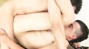 Skillful bareback lovers demonstrating their passion