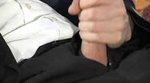 Two young lovers sucking one dick in the same time