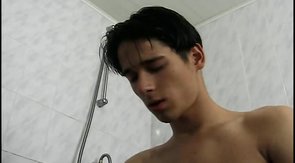 Mate fucks his tight hairy asshole in their own style