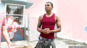 Sexy white man is trying to seduce this white boy for sex