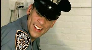Sexy policeman gets fucked in his anal in the doggy pose