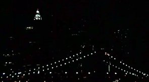 Two skillful males are relaxing after a hard day in the office