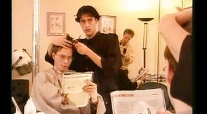 He came in the barber shop not only for a haircut