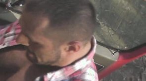 Tight ass is being pounded hard by a huge boner