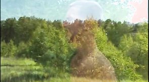 Good young guy is getting cum on his face after bareback sex