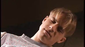 Youngster gives a truly professional deep blowjob