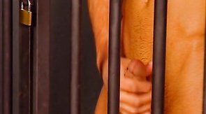 Gorgeous anal threesome right in the courtroom