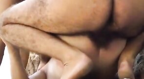 Big-Cock Dads Have Outdoor Group Sex