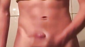 Twink Plays with His Toy on Webcam