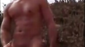 Outdoor Handjob Fun with a Sexy Stud at the Beach