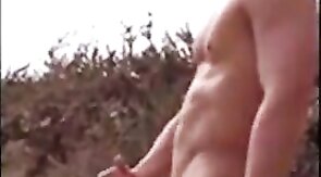 Outdoor Handjob Fun with a Sexy Stud at the Beach