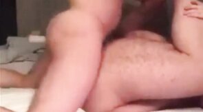 Fat Bear Gets Bred by Bareback Amateur