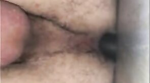 Black Bareback Fuck at the Cabin Glory Hole