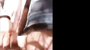 Bareback Blowjob Outdoors with a Big Cock