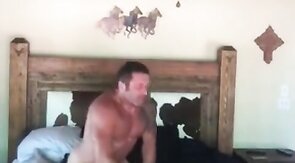 White Cowboy Breeds Black Jock Bareback