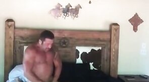 White Cowboy Breeds Black Jock Bareback