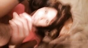 Cum Facial for the T-Girl Rebecca
