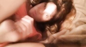 Cum Facial for the T-Girl Rebecca