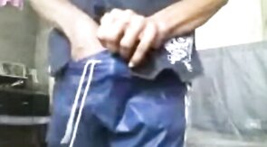 Asian Guy from Sri Lanka Strips and Masturbates on Cam