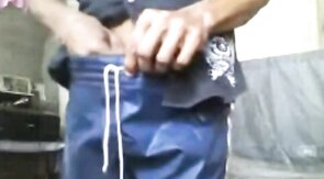 Asian Guy from Sri Lanka Strips and Masturbates on Cam