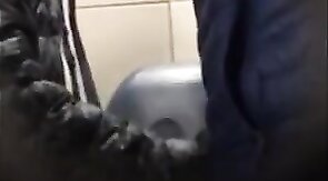 Twink Handjob in the WC - Amateur Cum Tribute Video