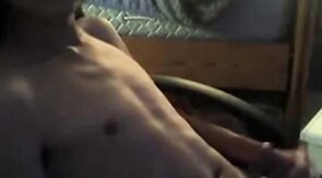 Skinny Twink's Big Cock Webcam Solo