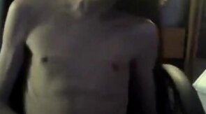 Skinny Twink's Big Cock Webcam Solo