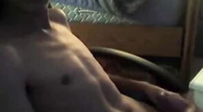Skinny Twink's Big Cock Webcam Solo