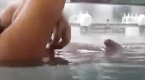 Japanese Sauna Bears Cum Together