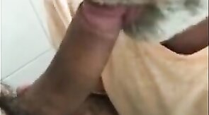 Old Man Receives a Blowjob
