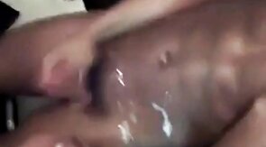 Black Men's Messy Cum