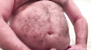 Bearded Daddy Jacks Off