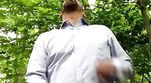 Forest Masturbation: Daddy's Outdoor Adventure