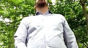 Forest Masturbation: Daddy's Outdoor Adventure