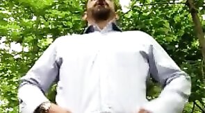 Forest Masturbation: Daddy's Outdoor Adventure