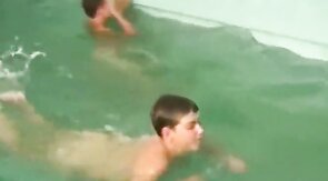 Three Twinks' Pool Party