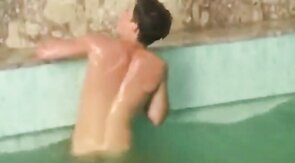 Three Twinks' Pool Party