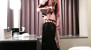 Asian Crossdresser Cums Cosplaying