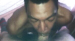 Black Guy Sucks Off a White Hunk