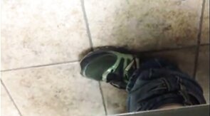 Amateur Cock Play in the Stall