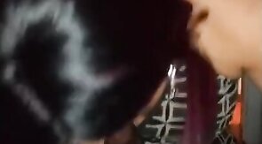 Redhead Crossdresser Sucks BBC for Cum