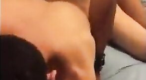 Amateur Bareback Interracial with an Age Gap