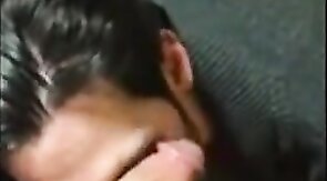 6'10 Guy Swallows Cum from Big Cocks
