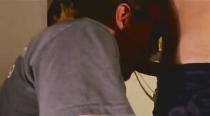 Big Cock Blowjob and Facial for My Buddy