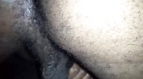 Black Amateur Takes Big Cock Bareback