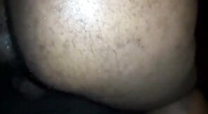 Black Amateur Takes Big Cock Bareback