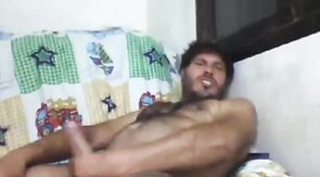 Big-Cock Daddy Strokes His Huge Meat