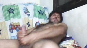 Big-Cock Daddy Strokes His Huge Meat